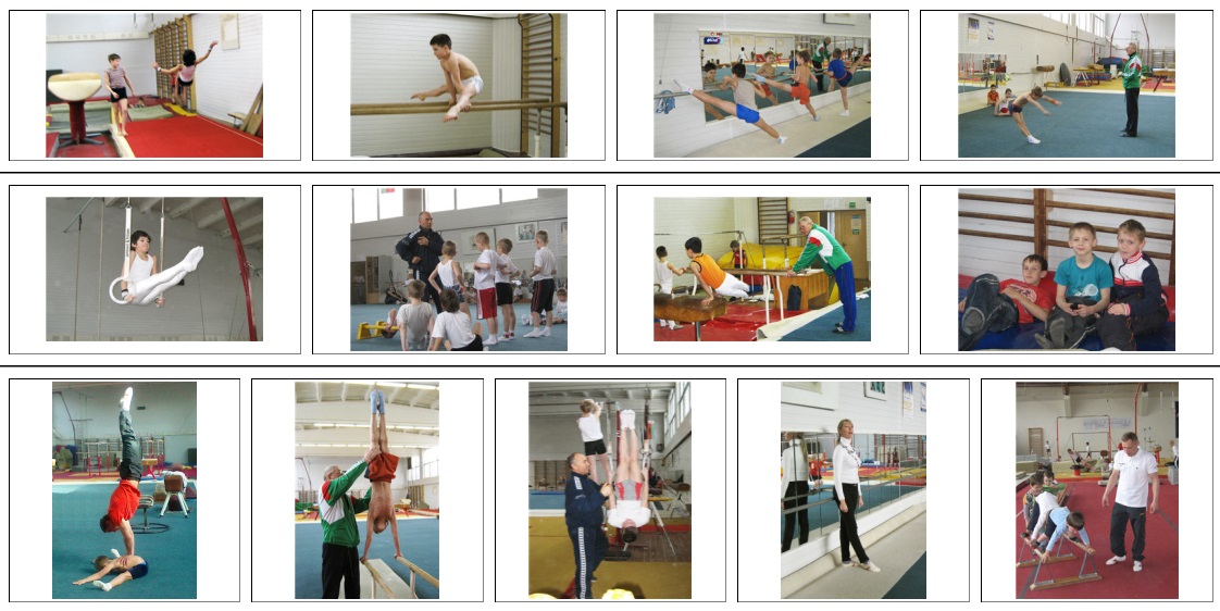 занятия по спортивной гимнастике  в  СДЮШОР 